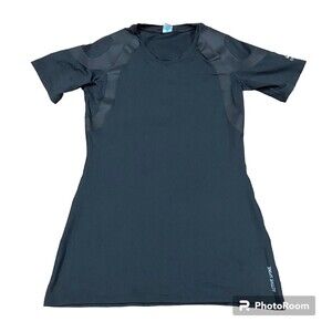 ODLO Women’s Black Performance Active Spine Short Sleeve Top Size Medium